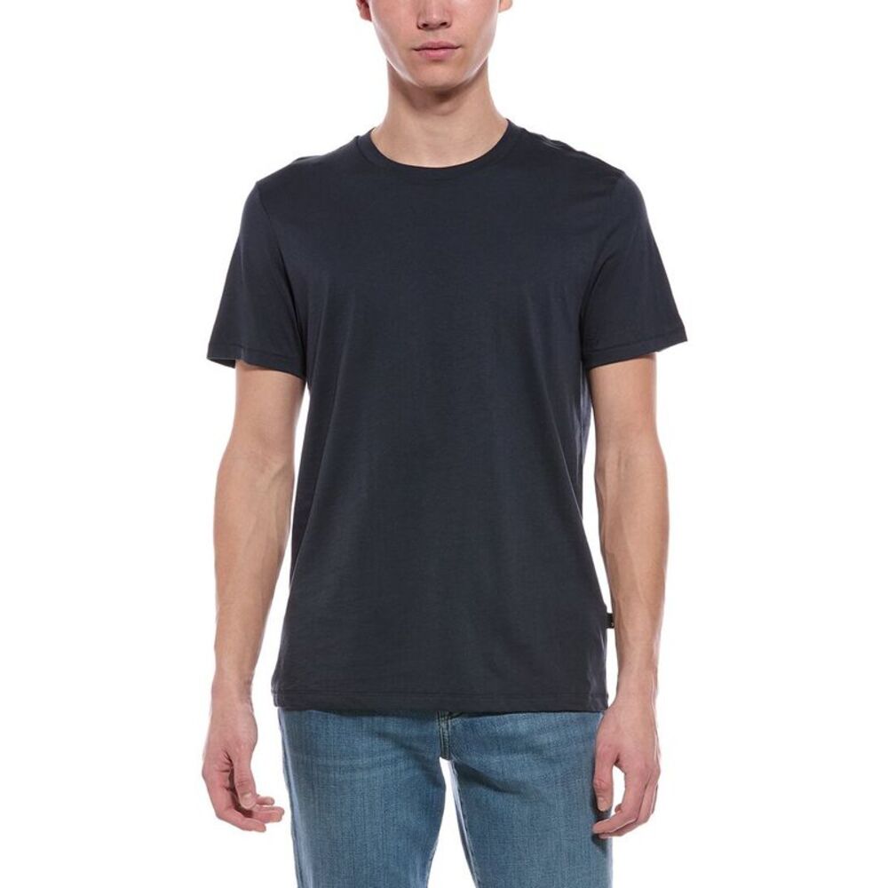7 For All Mankind Mens T-Shirt, Blue